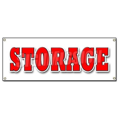 Signmission STORAGE BANNER SIGN long short term climate controlled secure indoor outdoor B-Storage